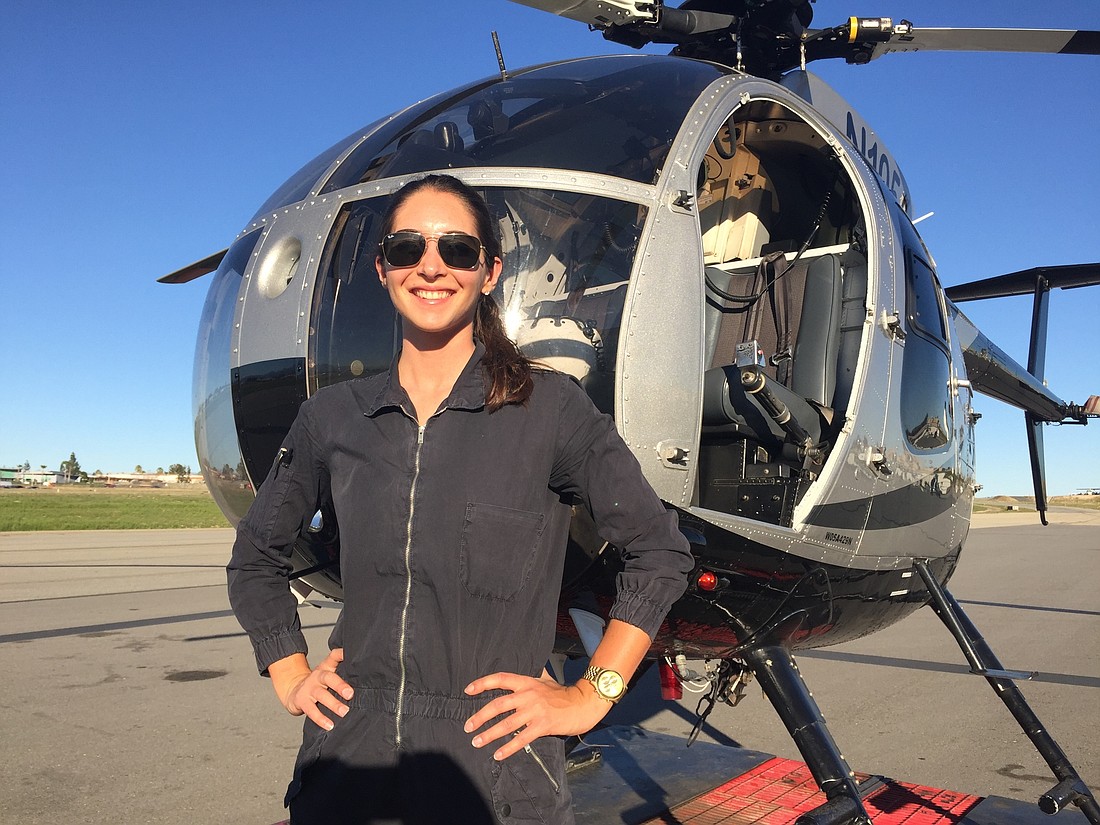 Esther Cranga is the only member of her family who is a pilot (Courtesy photos).