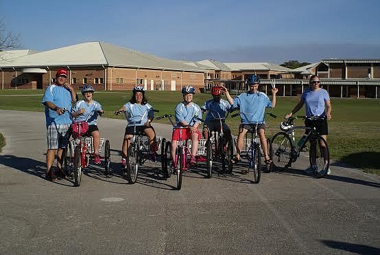 The team: Miranda Jones, John Hearn, Noah Whelan, Allacyn Beebe, Abigail Whelan and Tiffany Dorber