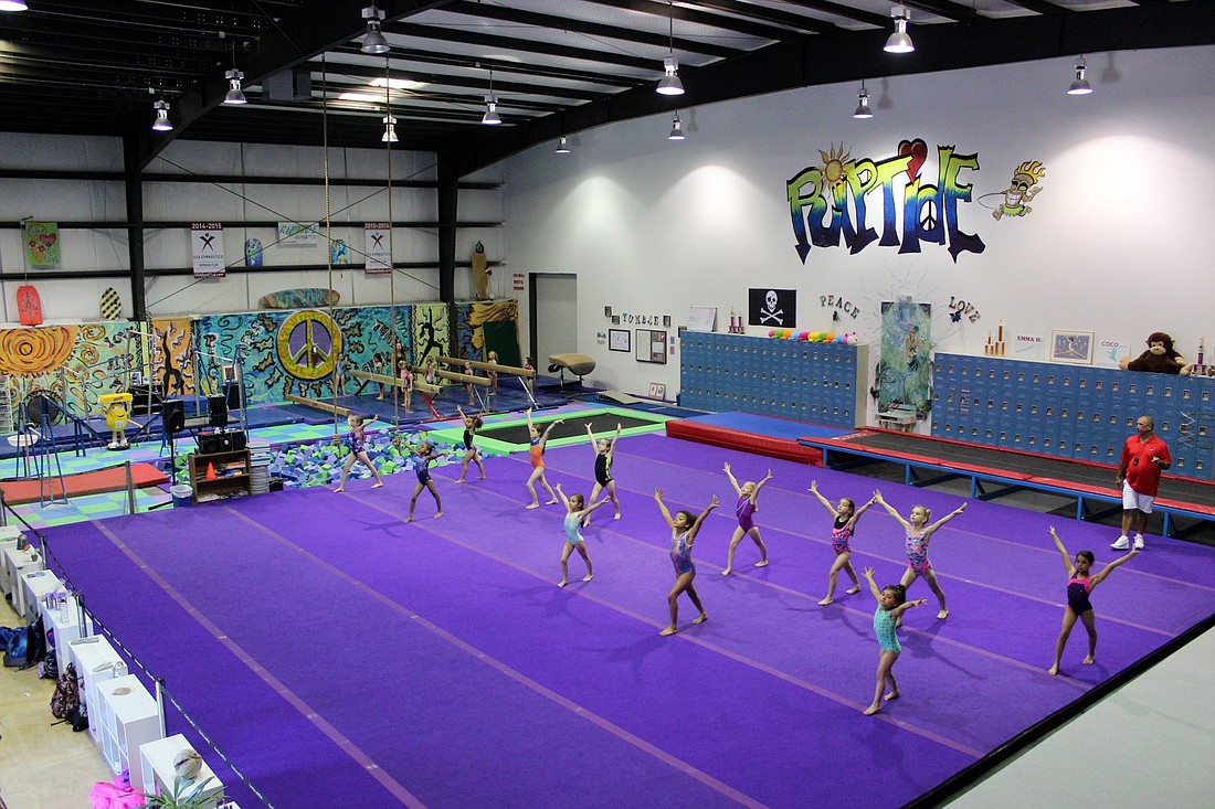 Riptide Gymnastics and Cheer is located at 1203 N. U.S. 1. Photos by Jeff Dawsey