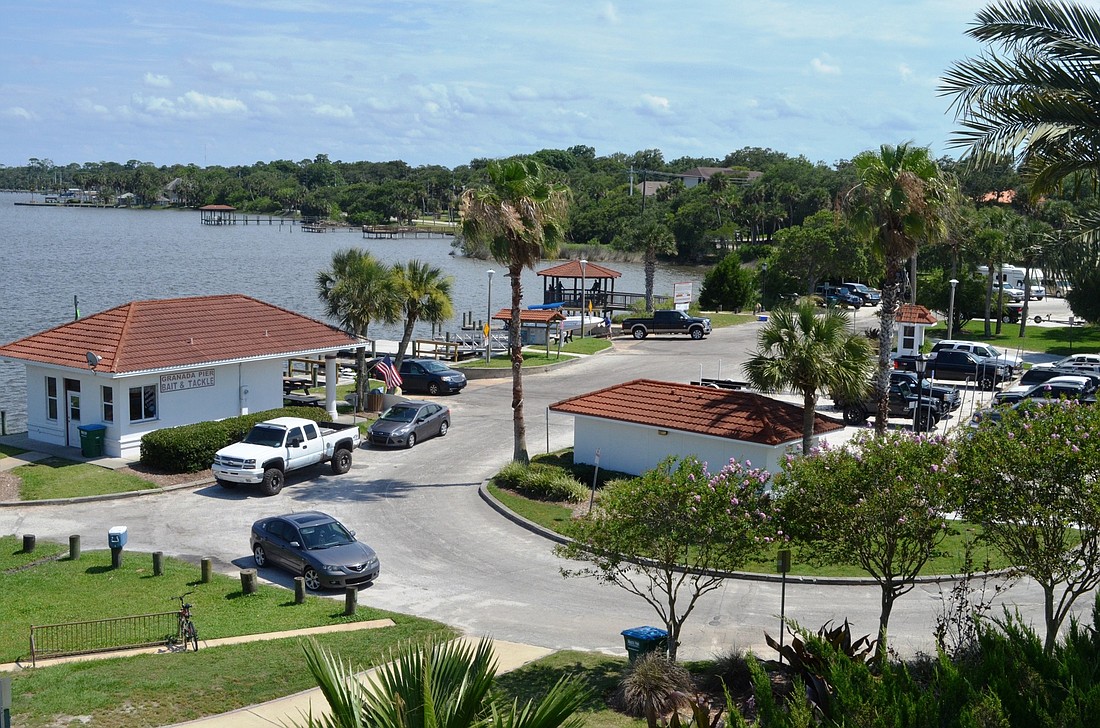 Cassen Park could get a makeover with larger restroom facilities and paved parking.Photos by Wayne Grant