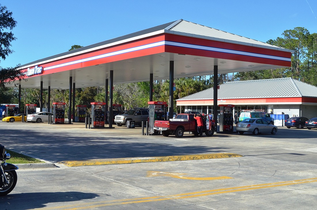 The Race Trac gas station on North U.S. 1 near I-95 is planning big changes including outdoor seating for dining.