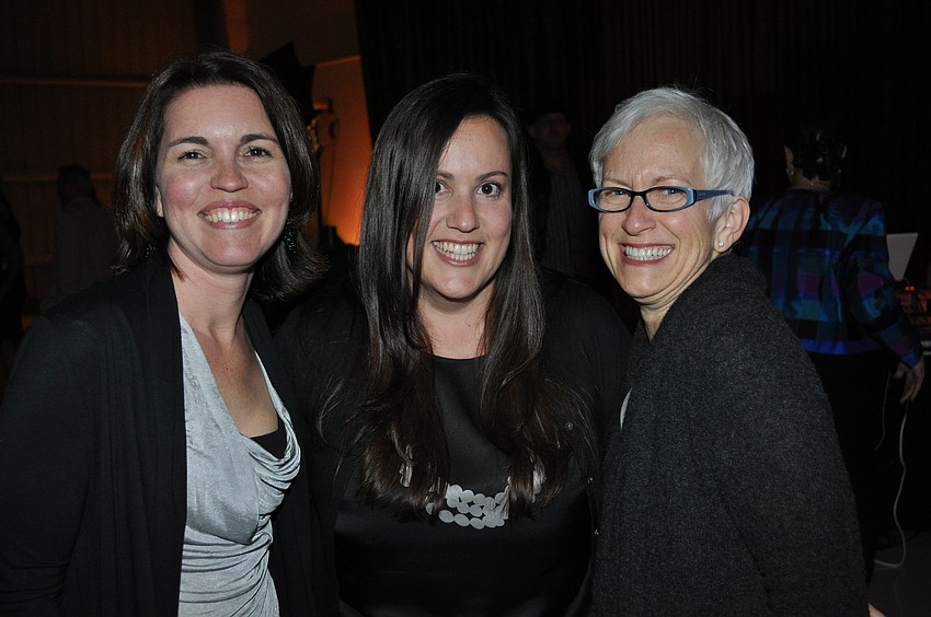 Jennifer Abbott, Christina Rodrigues and Betsy Kane-Hartnett