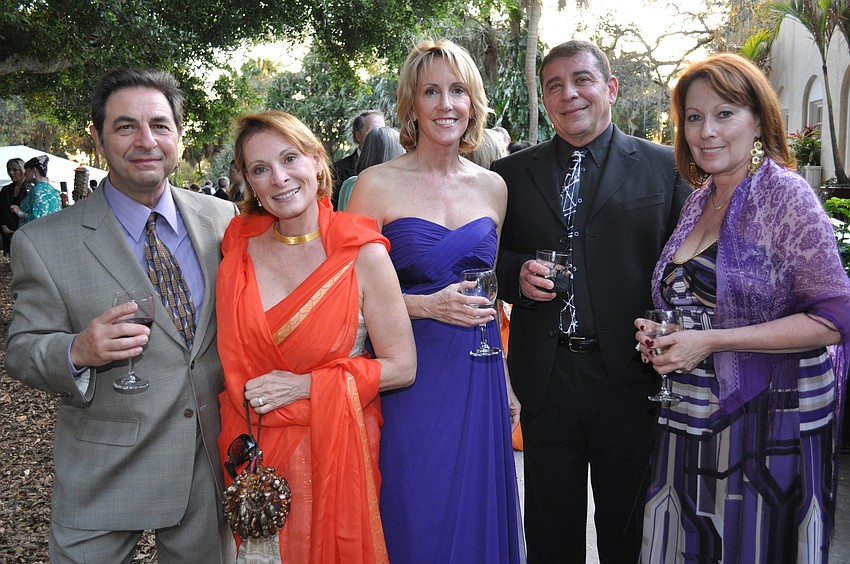Joe Anziano, Noelle Haft, Jamie Wallace, Tom Akel and Carol Anziano