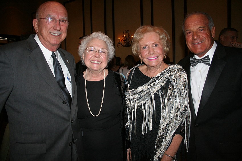 Larry and Edie Bustle and Dr. Frank and Arlene Spino