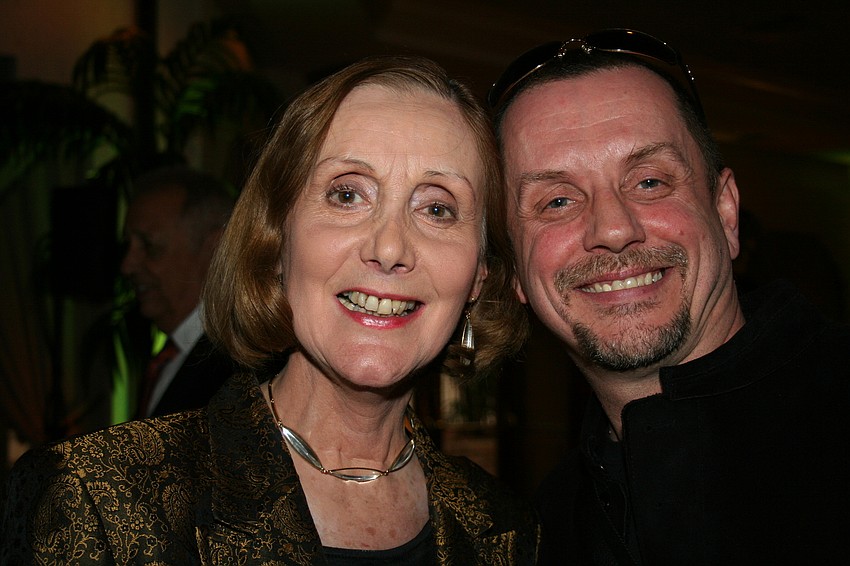 Margaret Barbieri and Sarasota Ballet Director  Iain Webb