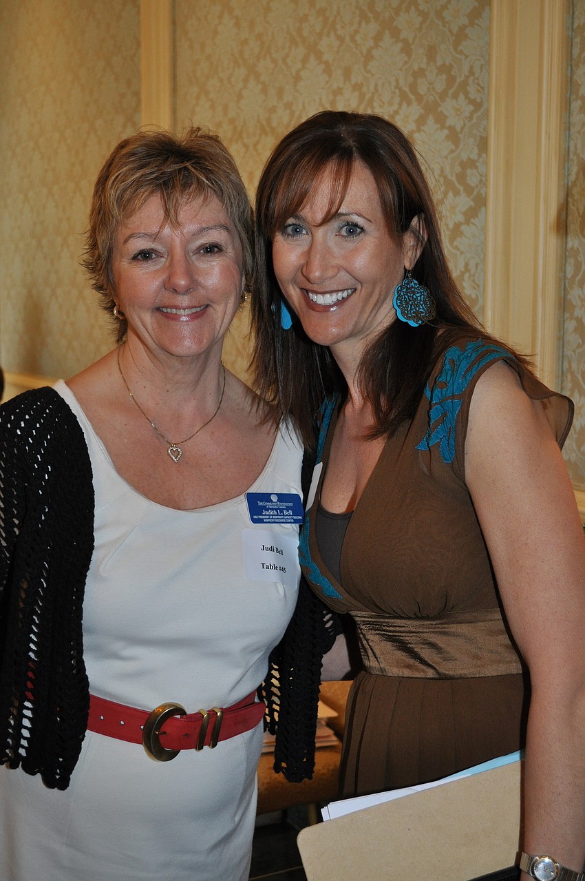 Judith Bell and Stacy Hanan