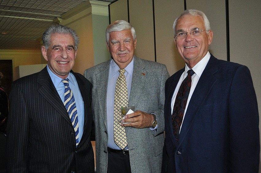 Bob Brand, John Hunter and Jim Buck