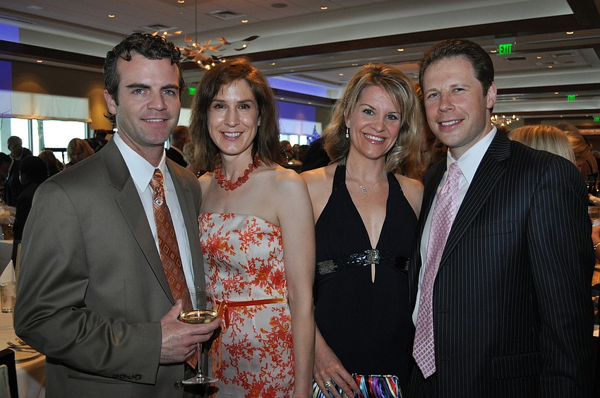 Paul Brannan and Heidi Anderson with Johanna Gustafsson and Chris Pinckney