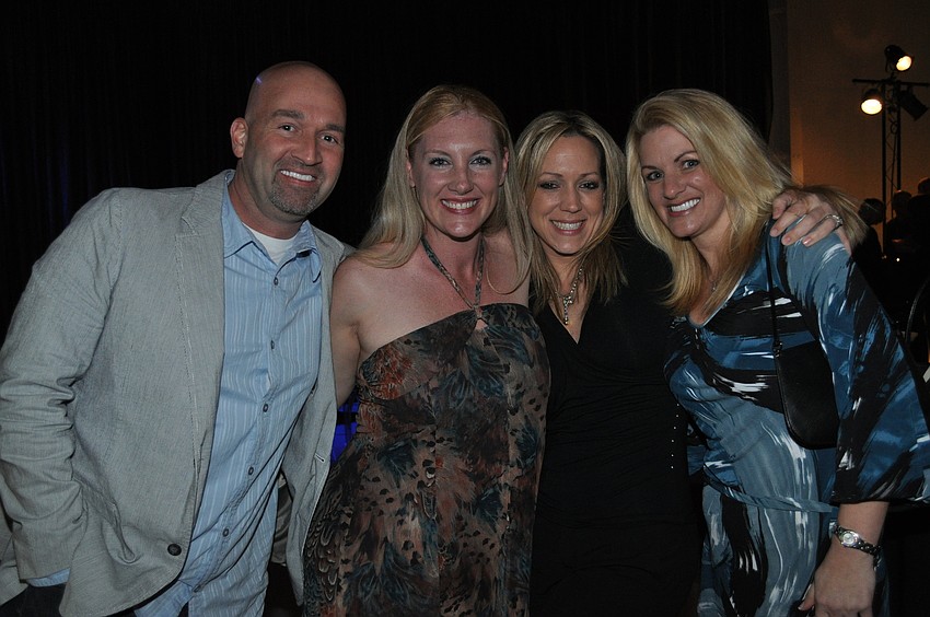 Robert and Tiffany Bruce, Megan Krouse and Laurie Beaty