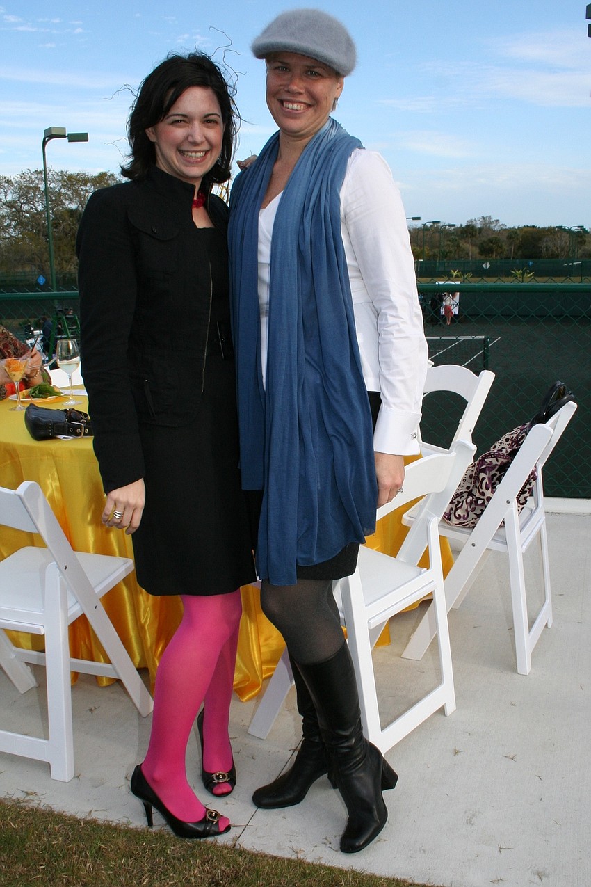 Jennifer Burges and Molly Morgan