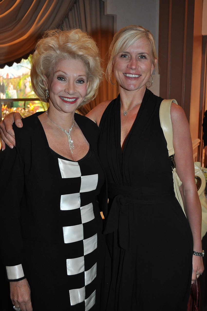 Guest speaker Beatty Cohan and Vanessa Schadt