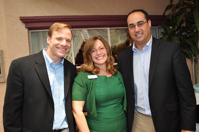 John Compton, Cathy Hodgson and Burt Romanoff