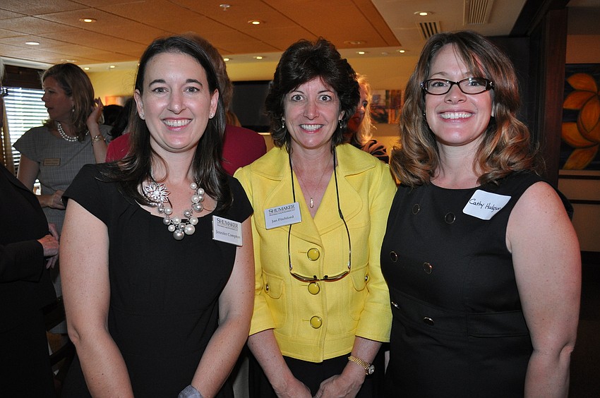 Jennifer Compton, Jan Pitchford and Cathy Hodgson