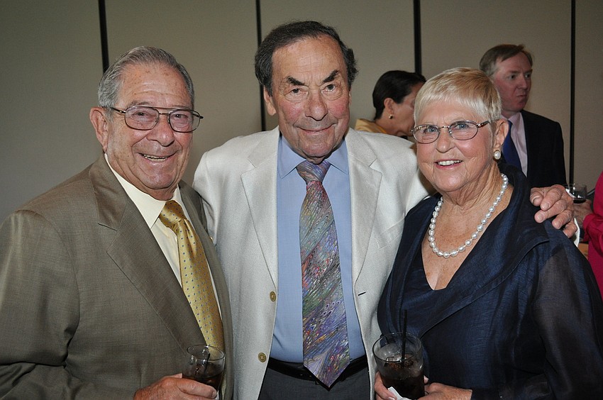 Warren Coville, Howard Phillips and Margot Coville