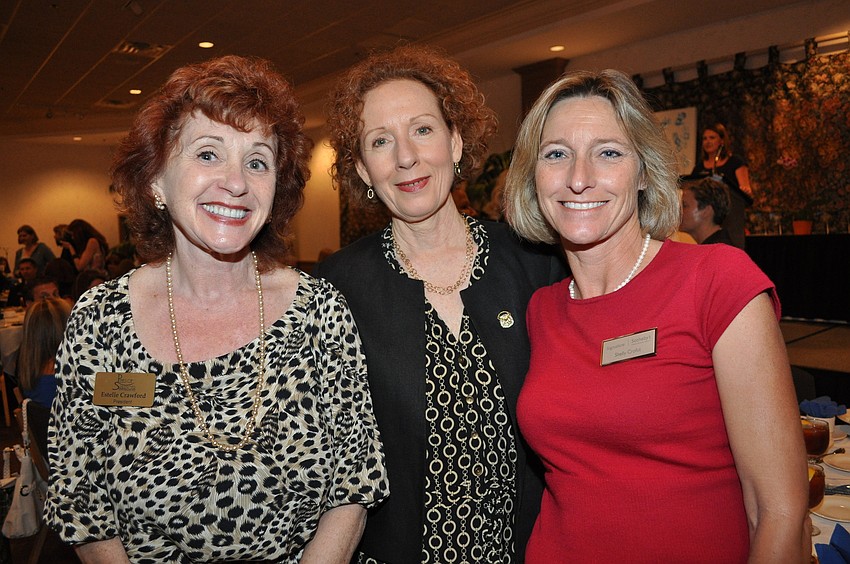 Estelle Crawford, Jo-Anne Whalen and Shelly Crofut