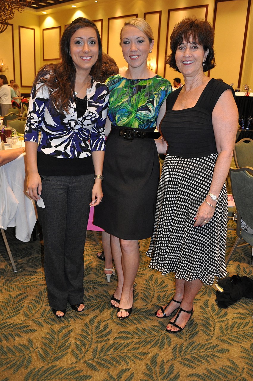 Maryann Grgic, Rochelle Dudley and Gail Shane