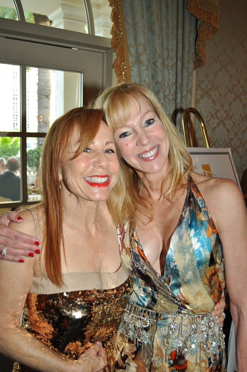 Eileen Curd and Lynn Morris