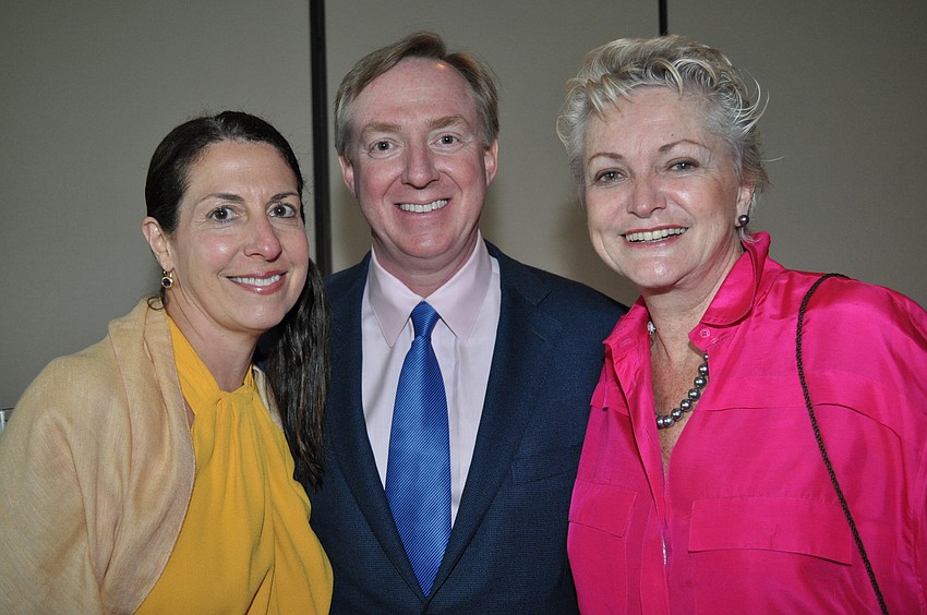 Jan and Chuck Davis with Cheryl Burke