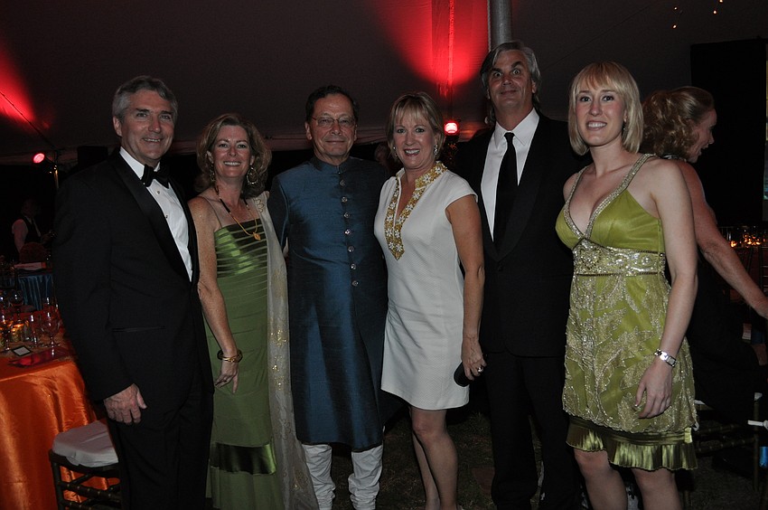 Philip and Julie Delaney, Steve Wilberding, Teri Hansen, Tommy Taylor and Crystal Hansen