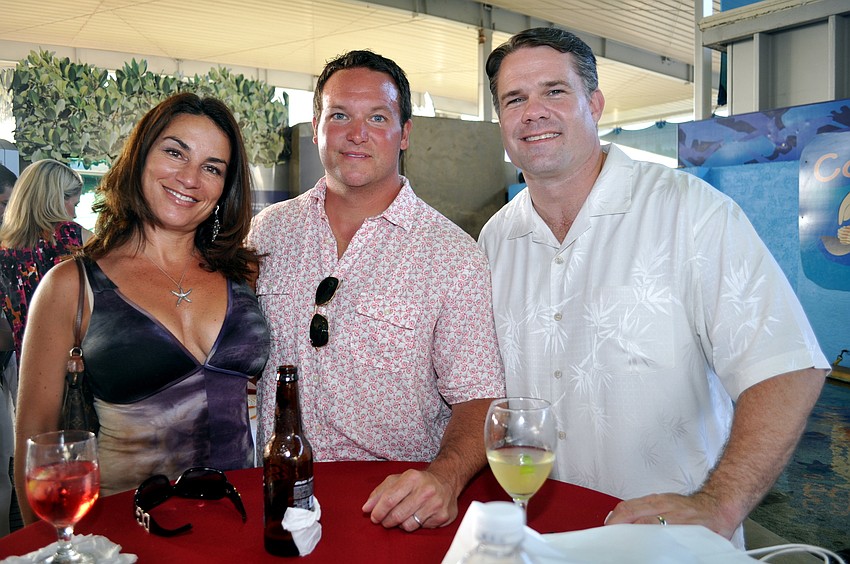 Mary and Rob Demert with Jason Hughes