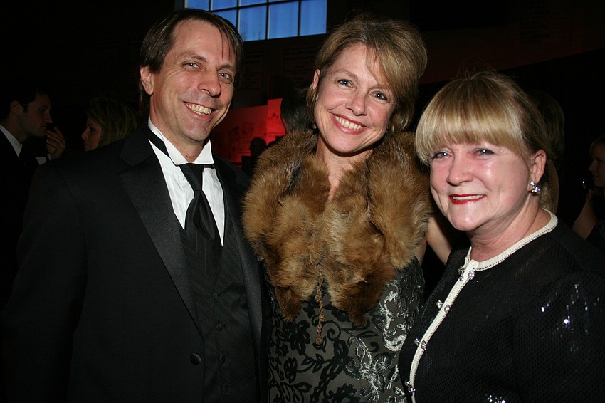 Bill and Cat Dillard with Honorary Chair Sandy Loevner