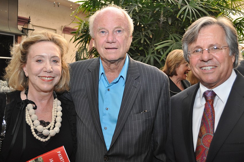 Rebecca Donelson, keynote speaker James Rosenquist and Hermitage Executive Director Bruce Rodgers