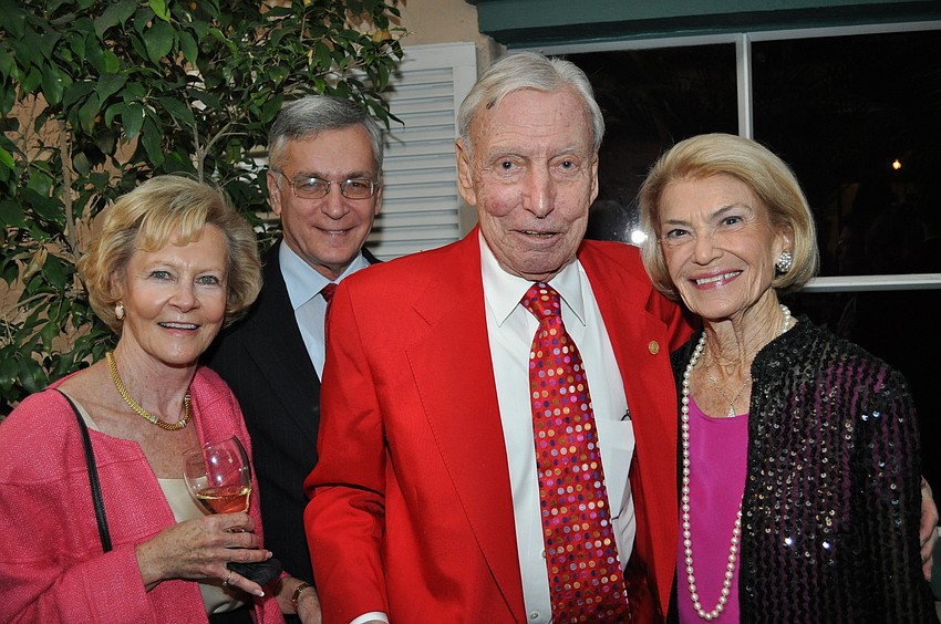Mary Jane and John Doster with Laurence and Jean DeLynn