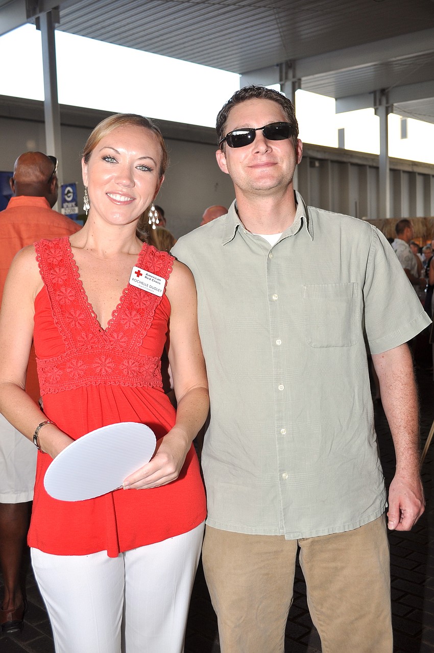 Rochelle Dudley and Aaron Tracy