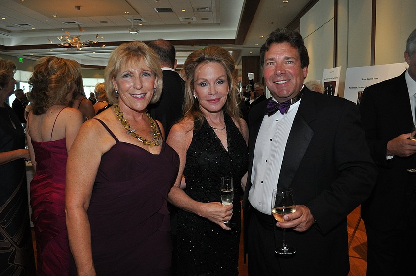 Carol Butera with Patrice and Rick McDaniel