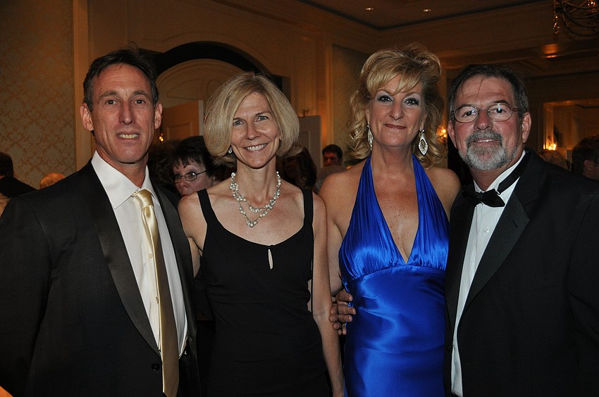 Larry Eger and Susan Burns with Judi and Paul Gallagher
