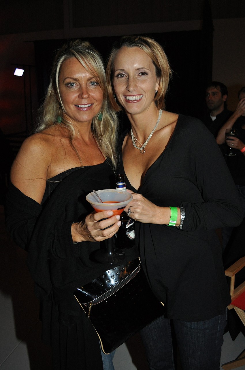 Carolyn Farley and Sara Reynolds