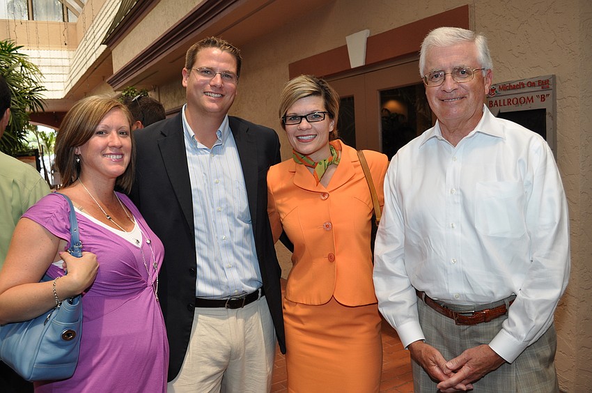 Jessica Feather, Brad Benson, Carrie Hulen and Carroll Hunter