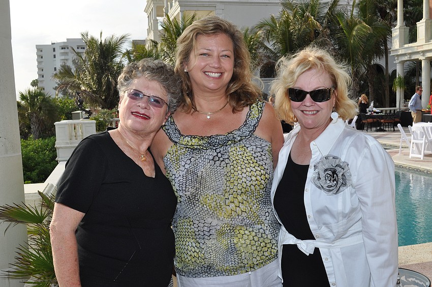 Beverly Fisher, Susan Brennan and Virginia Soper