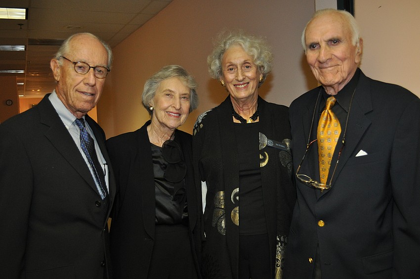 Bob Gaines, Marge Tick, Ina Schell and Dr. Arthur Ancowitz