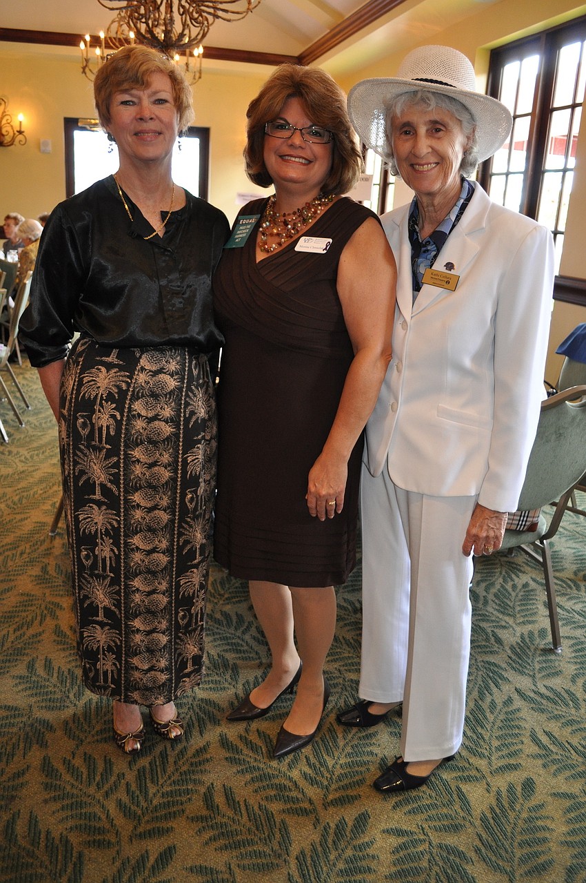 Syd Gibson, Morina Chmielak and Kathi Cellura