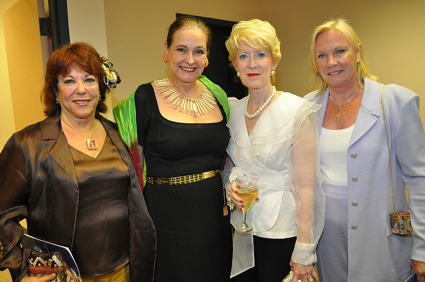 Joan Golub, Flora Major, Christine Jennings and Diane Tauber