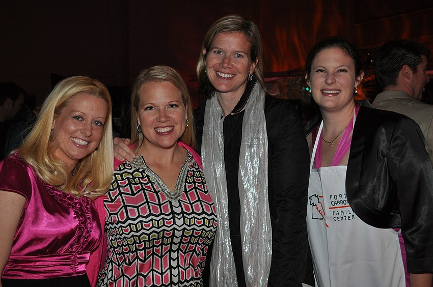 Amanda Grados, Jamie Becker, Ellen Steinwachs and Evan Morgan