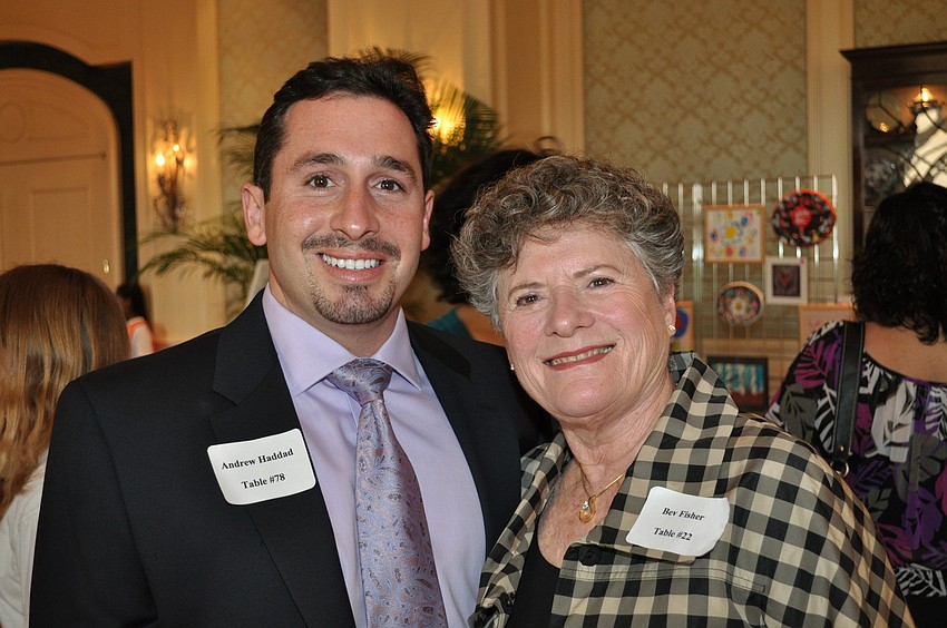 Andrew Haddad and Bev Fisher