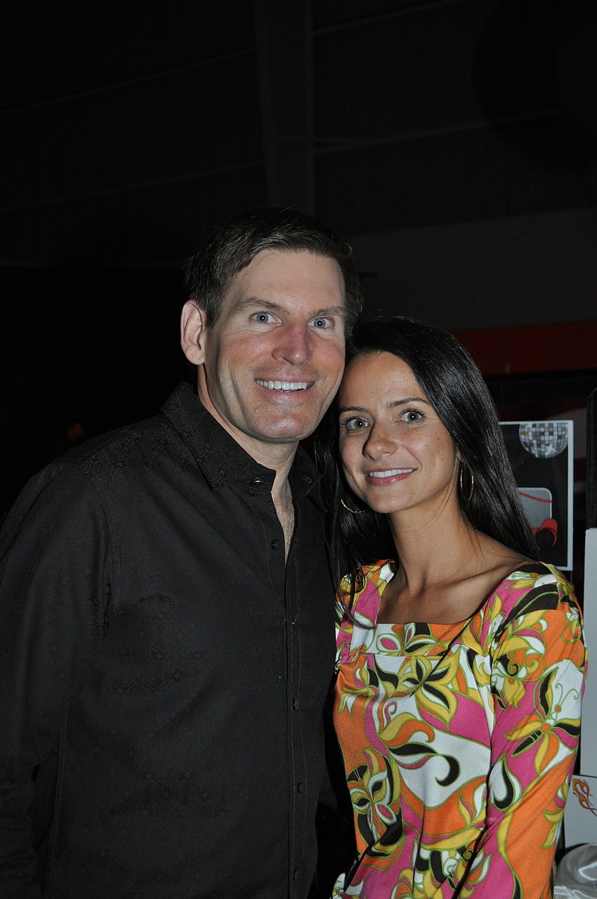 Brad and Co-Chairwoman Jennie Hall