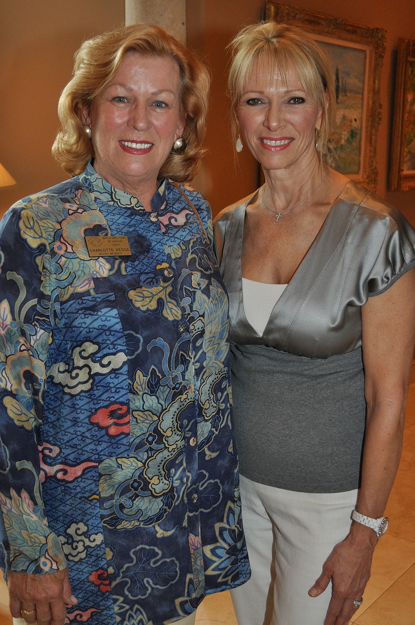 Charlotte Hedge and Sandy Buchanan