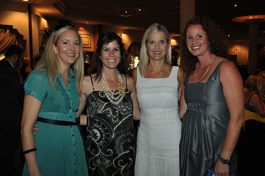 Brigid Hewes, Co-Chairwoman Nicole Kaney, Michelle Butler and Co-Chairwoman Monica Barth