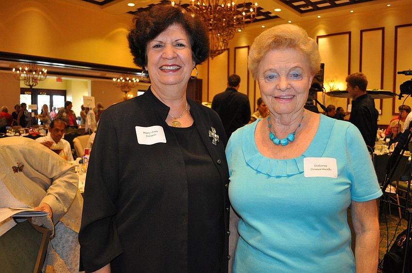 Mary Ann Jensen and Dolores Domermuth