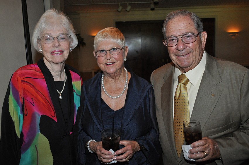 Beverly Koski with Margot and Warren Coville