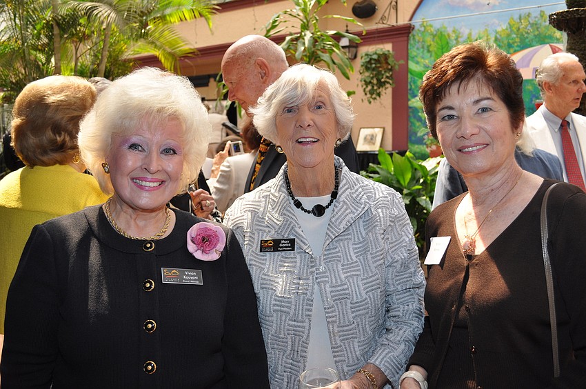 Vivian Kouvant, Mary Garrick and Marie Monsky