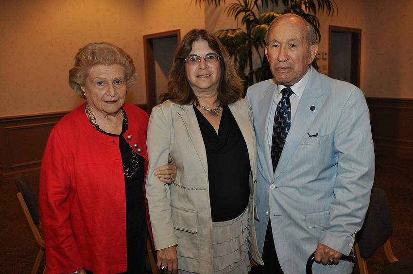 Honorees Dorothy, Diane and Norman Kreisman