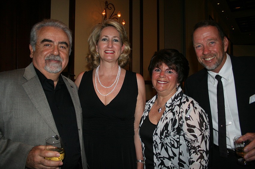 Bob Lombardo, Leigh Simons, Barbara Lombardo and Bob Simons
