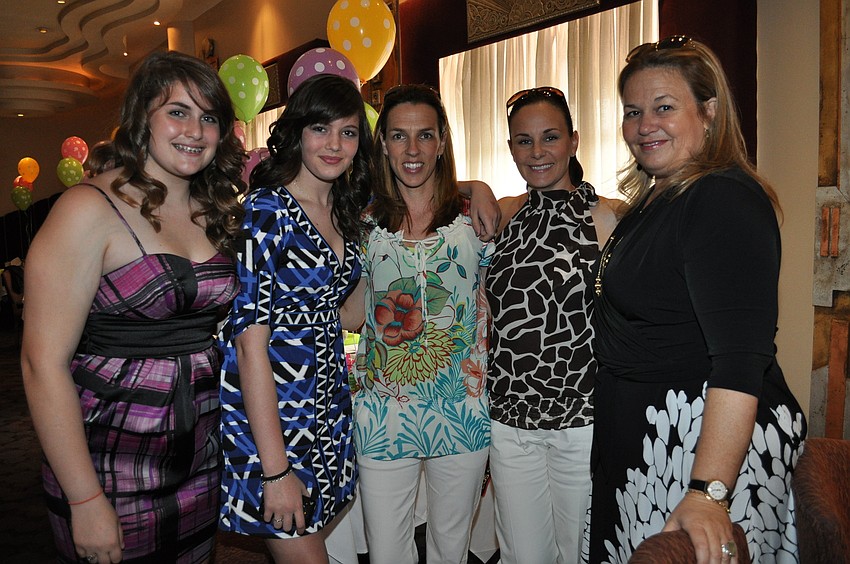 Gabby Langbert, Brenna Corry, Rhona Bohan, Mandy Crowe and LeeAnn Corry