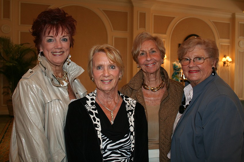 Evelyn Leahy, Sharon O'Keefe, Grace Anzelone and Pat Montanari