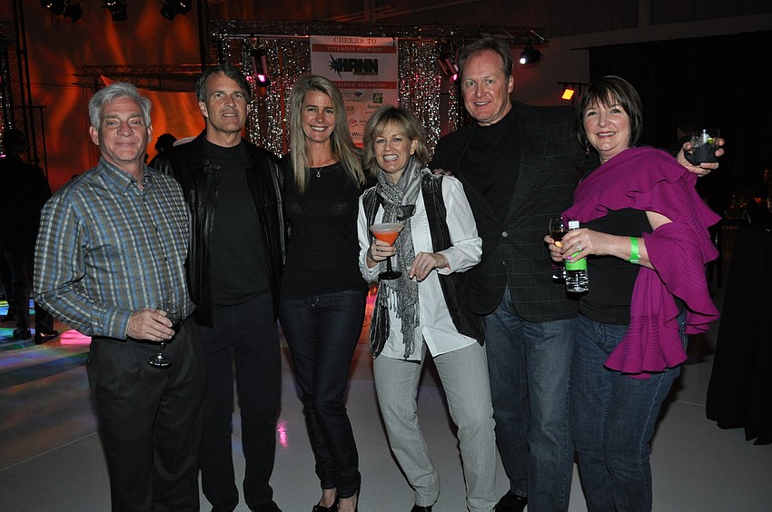 Geoff Liss, Charles Githler, Nora Johnson, Kate and John Hawkins and Nancy Liss