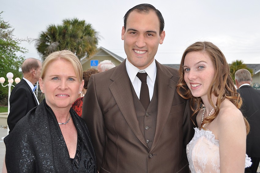 Honorary Chair Kristy Lonsdale, Chad Williams, Alex Lonsdale